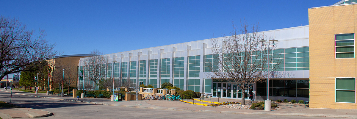 pohl rec center outside building view