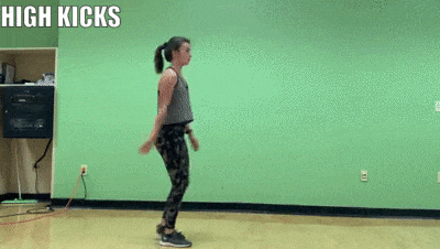 woman demonstrating High Kicks