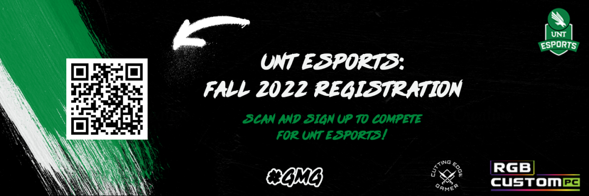 UNT esports fall 2022 registration
